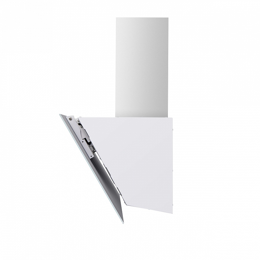 TOPAZ 60 Glass White Вытяжка topaz 60 белое стекло/ тип:наклонная, сенсорное управление, 650м3, площадь кухни до 20м2, 3 скорости, светодиодное освещение, в опции: угольный фильтр cf103t, белое стекло Maunfeld Santreyd  - Вид №5