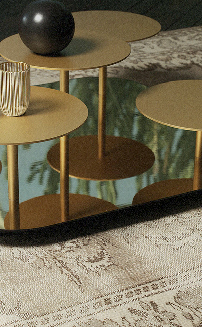 Стол журнальный VALENTINE TONIN 6026 Q  - Вид №1