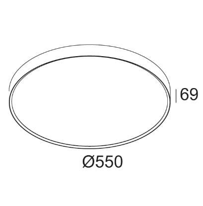 Светодиодный потолочный светильник с регулируемой яркостью Deltalight Multinova ARCH-00046020 - Вид №4