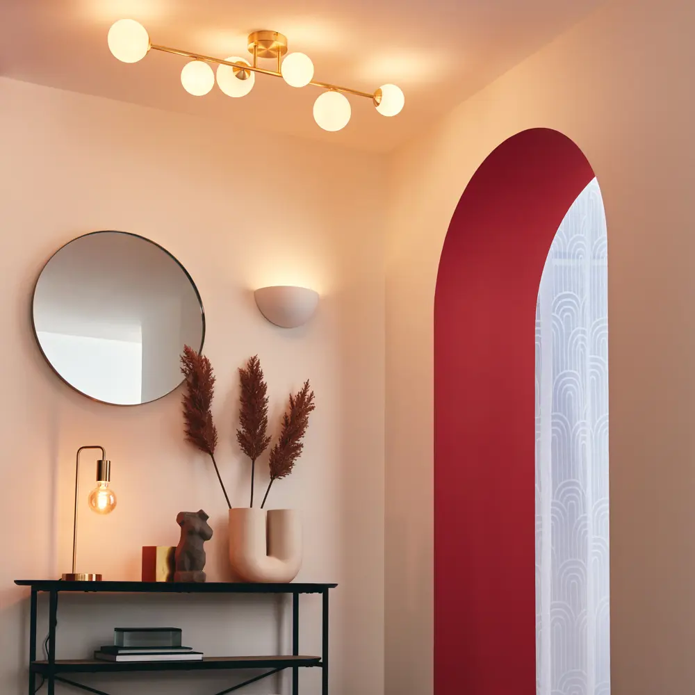 Зеркало Inspire Glam круглое 61 см в золотистом багете 82143165 STLM-0020319 - Вид №5