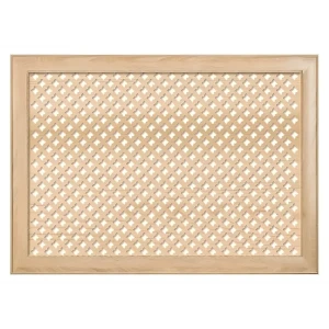 Экран радиатора Готико 120x60 см МДФ цвет дуб сонома