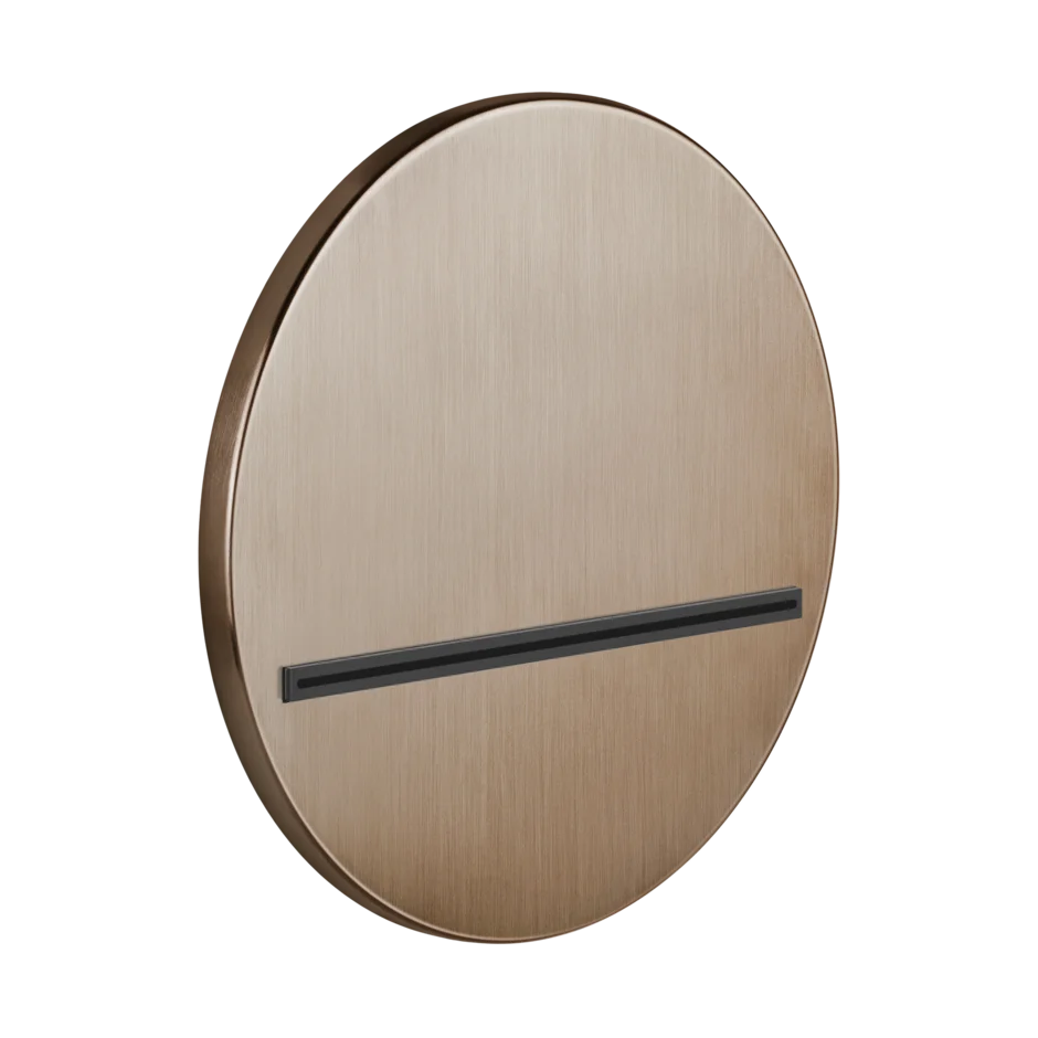 Излив для душа 65295 708 Gessi Ventaglio МЕДНЫЙ МАТОВЫЙ PVD 65295708