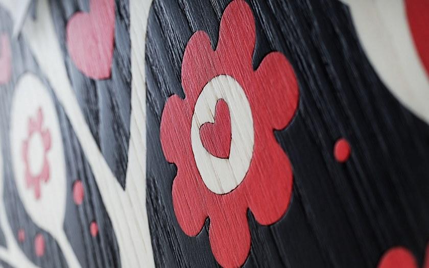 LIGNIS® Каркас из инкрустированного дерева Dolcevita love 11.045 - Вид №2