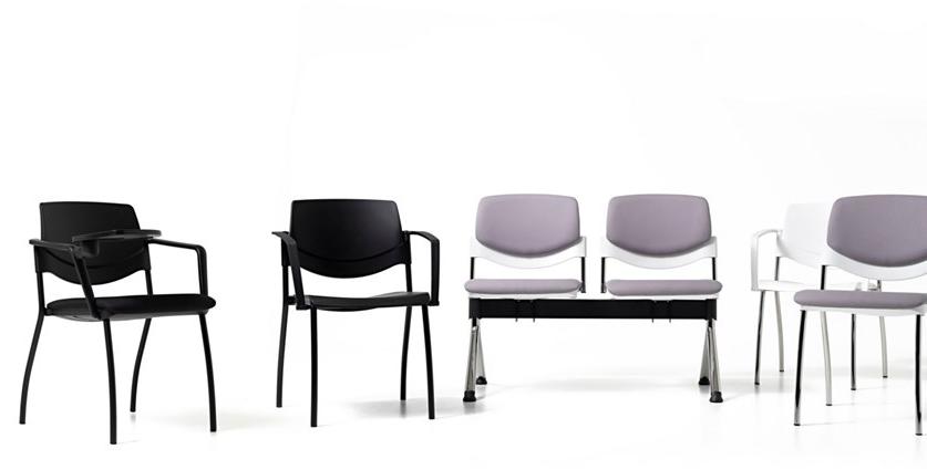 Diemme Штабелируемое кресло для конференций из ткани Sunny new sun-id-1405941 - Вид №3