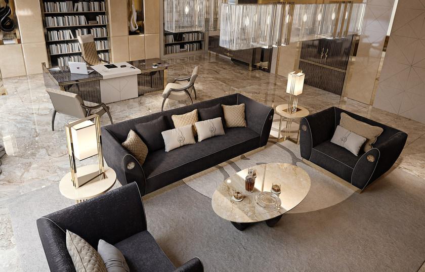 Bizzotto 3-х местный тканевый диван Symphony - infinity sun-id-1385671 - Вид №1