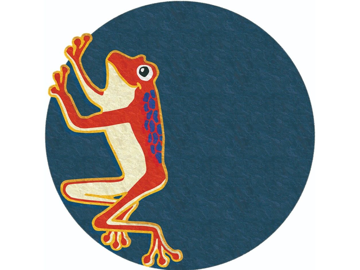 Круглый хлопковый коврик для детей Un Tapis à Paris Children ARCH-00035234 - Вид №2