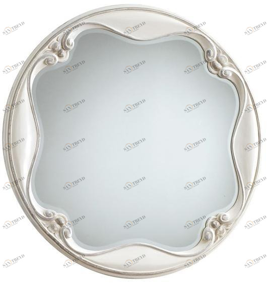 VOLPI Круглое зеркало с настенной рамой Night & day 3014