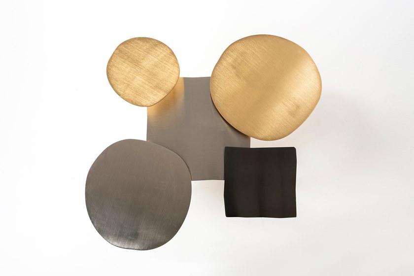 Opinion Ciatti Квадратный журнальный столик из стали и кованого железа sun-id-1463354 - Вид №7