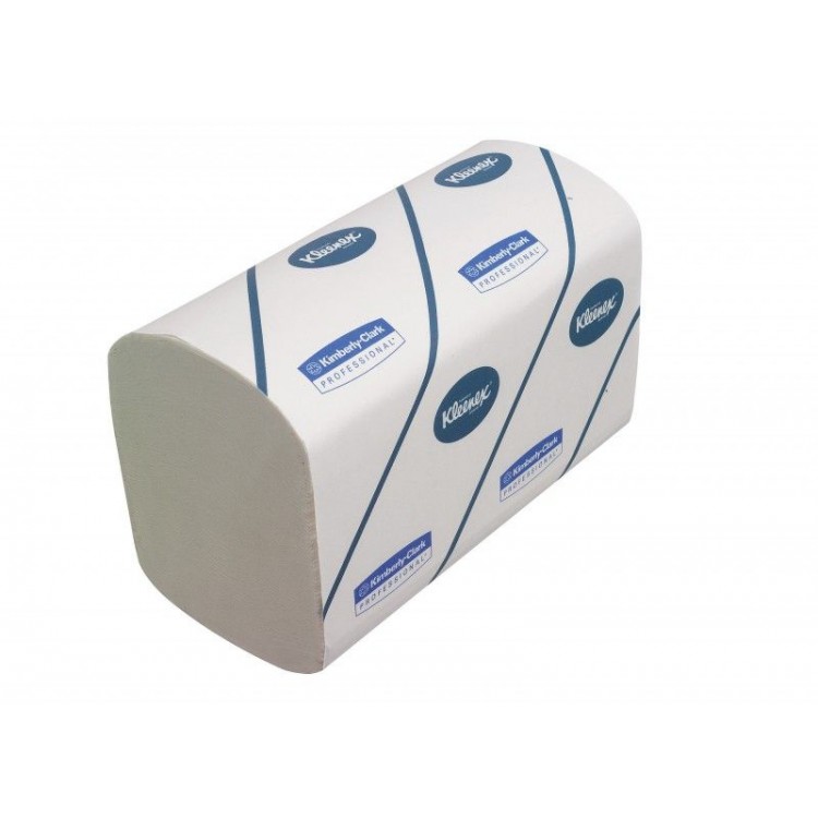 6771 Kimberly Clark Полотенца бумажные листовые Kimberly Clark Super Soft 6771 Z-сложения 3-слойные премиум-класса - 30 пачек по 96 листов  - Вид №1