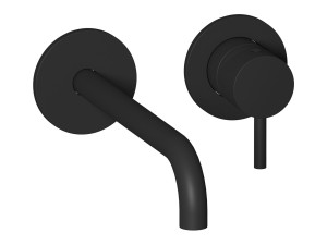 Настенный смеситель для раковины с 2 отверстиями