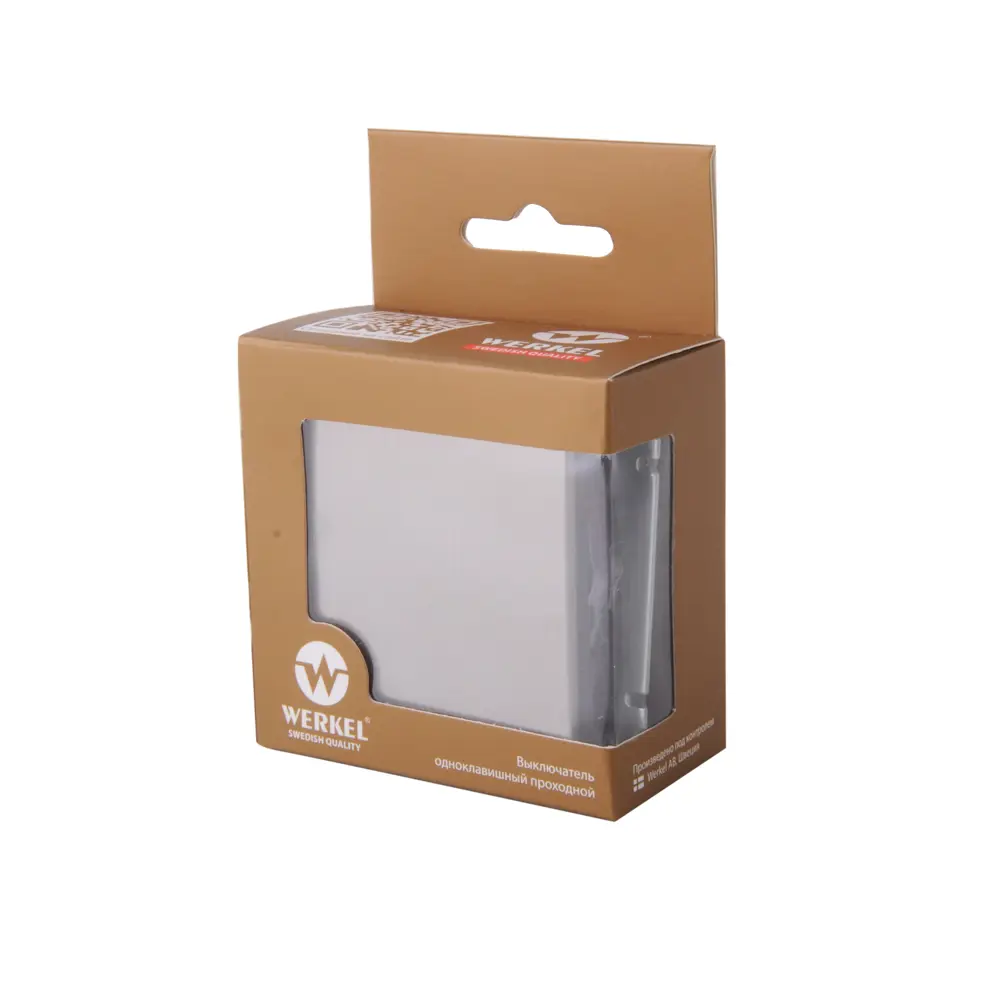 WERKEL Проходной выключатель с одной клавишей в глянцевом никеле 83738803 Встраиваемые механизмы STLM-0044164 - Вид №4