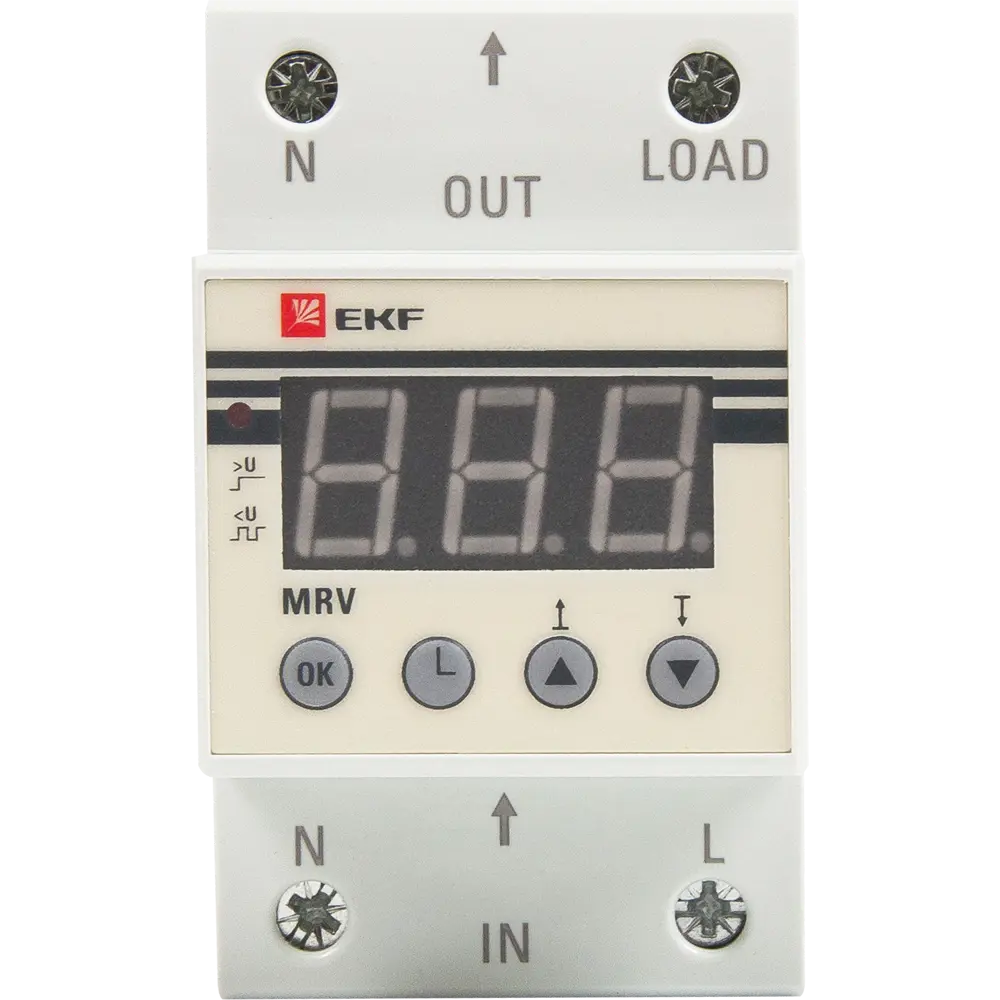 Реле напряжения с дисплеем EKF MRV 40A STLM-2016895 - Вид №1