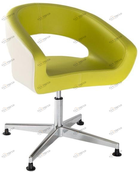 Vela Arredamenti Вращающееся кресло из эко-кожи с 4 спицами sun-id-1346668