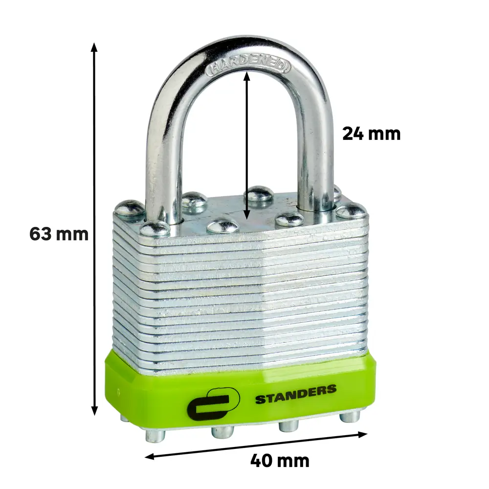 Навесной замок Standers с защитой от влаги и автоматической блокировкой 82247281 STLM-0023043 - Вид №5