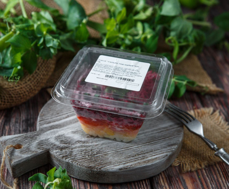 6156 Салат "Сельдь под шубой" Вкусляндия  - Вид №2