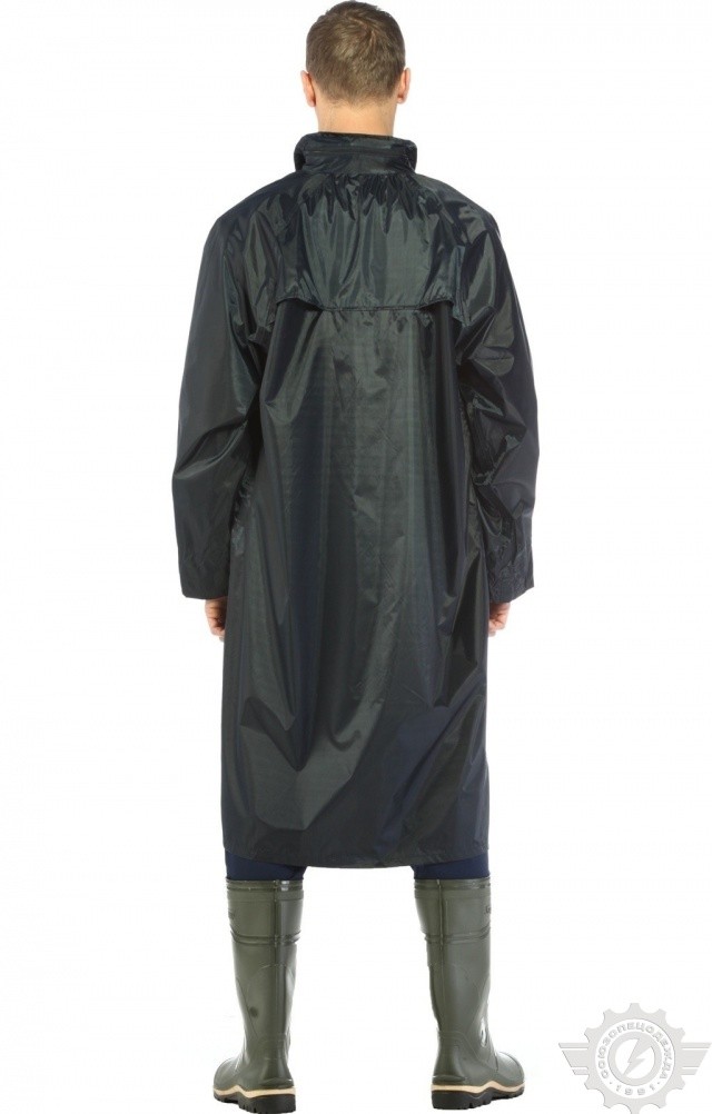 4957155 Плащ "Альбатрос ЛАЙТ" влагозащитный синий  Непромокаемая спецодежда  размер L  - Вид №4
