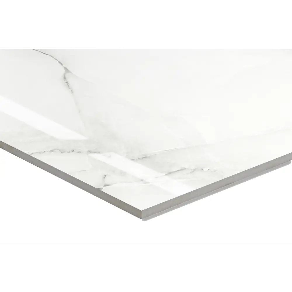 Глазурованный керамогранит Arcadia Ceramica Anty Sky Grey Glossy 60x60 см 1.44 м² глянцевый цвет светло-серый 89396426 STLM-2021236 - Вид №4