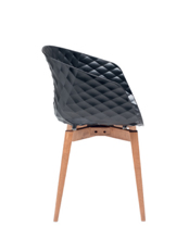 Uni-Ka 599 Кресло с каркасом из древесины бука, 4 ножки. Полипропиленовая оболочка. Et al. Uni-ka