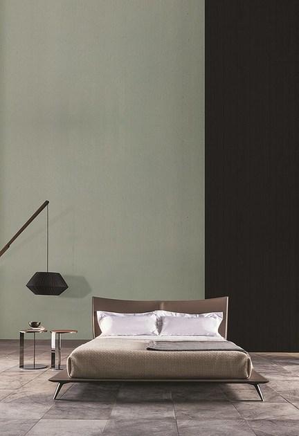 Vibieffe Двуспальная кровать с обитым кожей изголовьем sun-id-1416865 - Вид №2