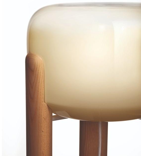 Vetreria Vistosi Настольная лампа из дерева и стекла Sata sun-id-1501943 - Вид №1