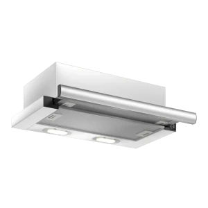 Вытяжка встраиваемая Elikor Интегра 45 см цвет белый/нержавеющая сталь