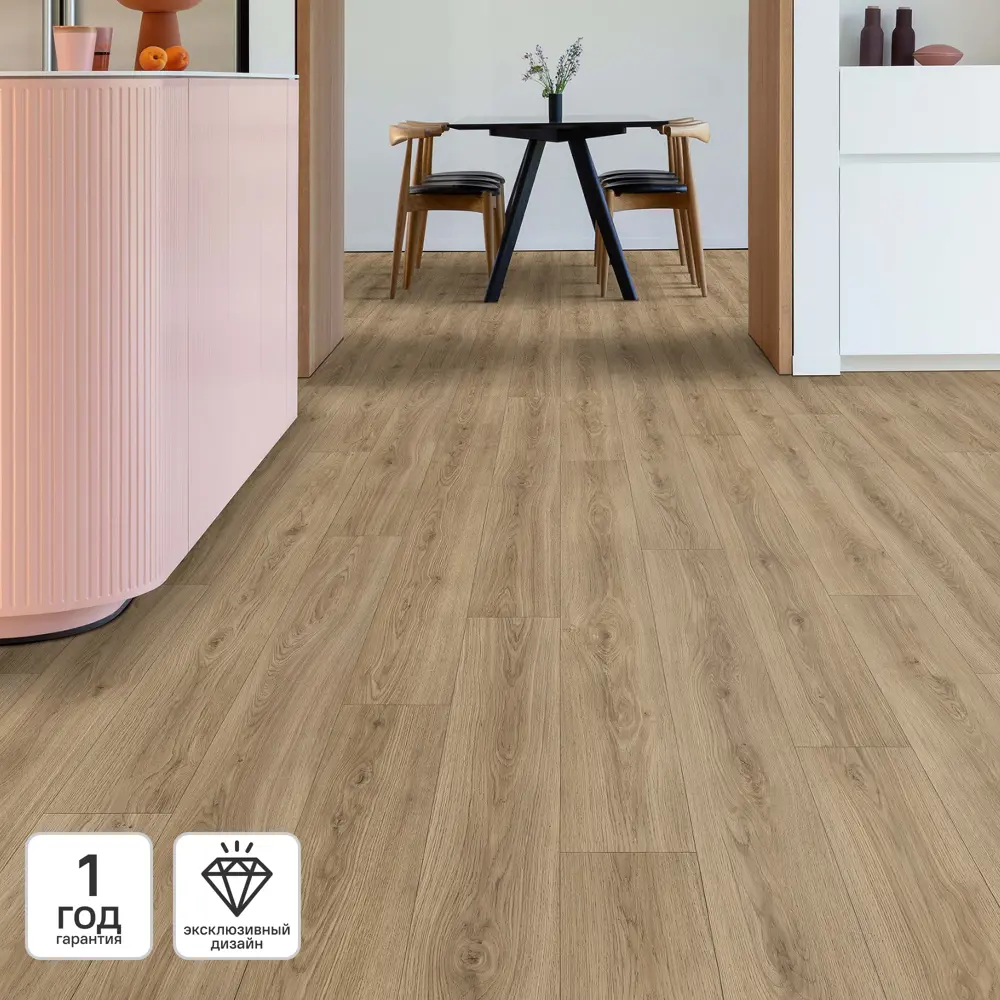 Линолеум полукоммерческий KREAFORTA «Велье» 32 класс 2.5 м STLM-2172089