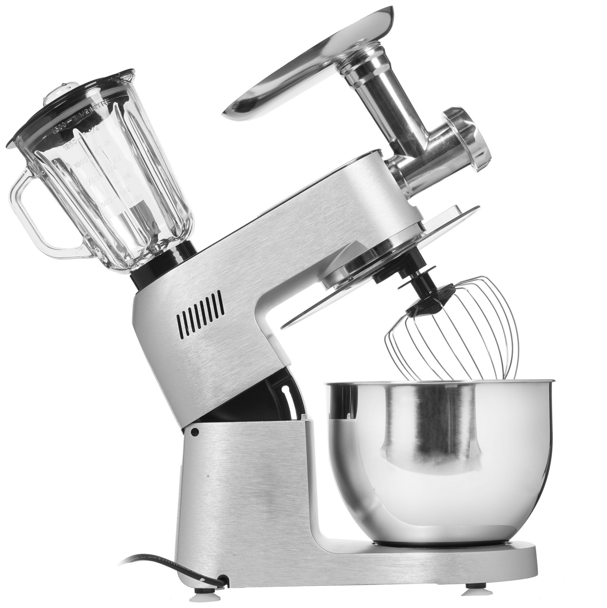 8195802 Кухонная машина Profi Cook PC-KM 1189 серебристый ProfiCook STDN-0118772 - Вид №3