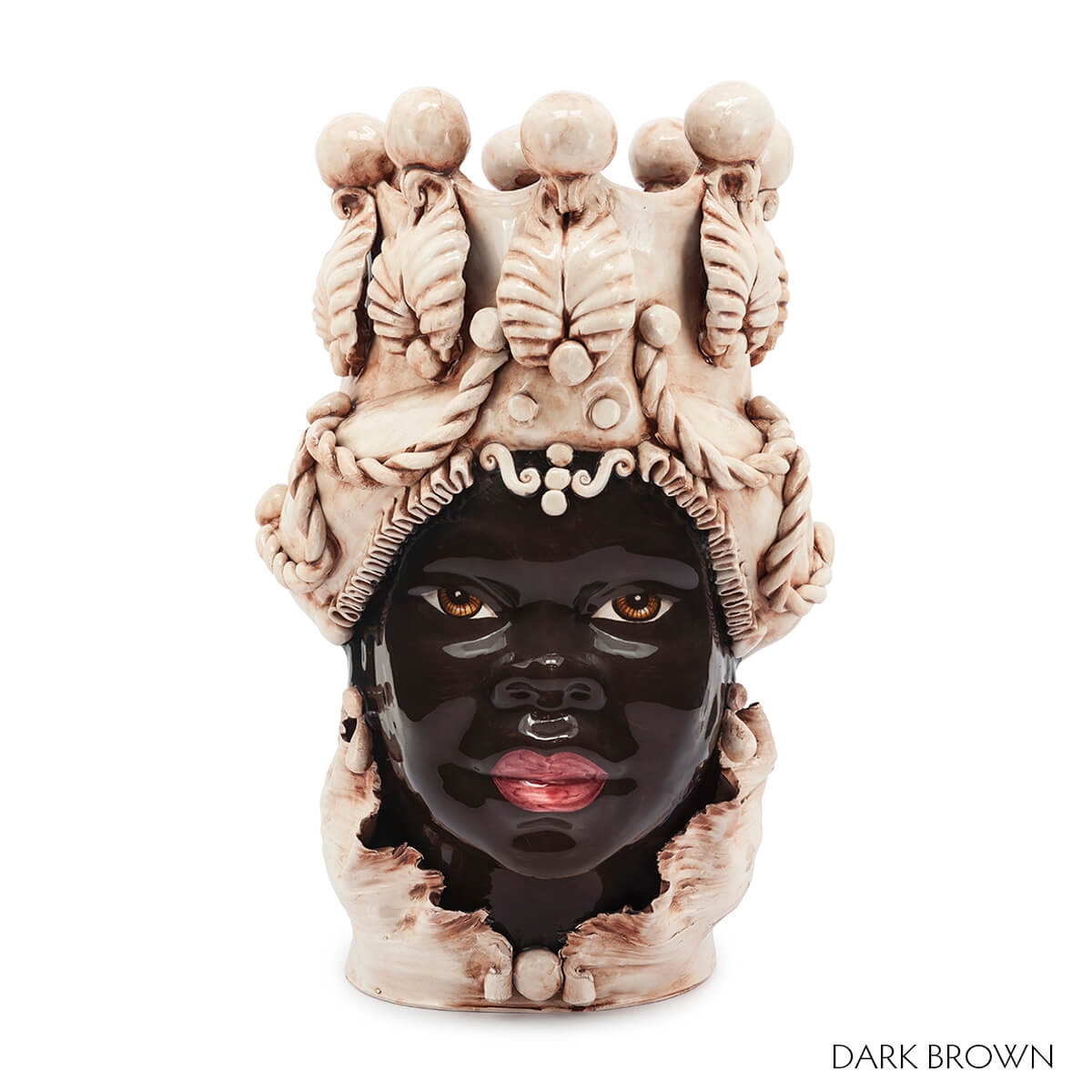 200654-77 ABHIKA ВАЗА MORO LADY BIG DK.BROWN  - Вид №3