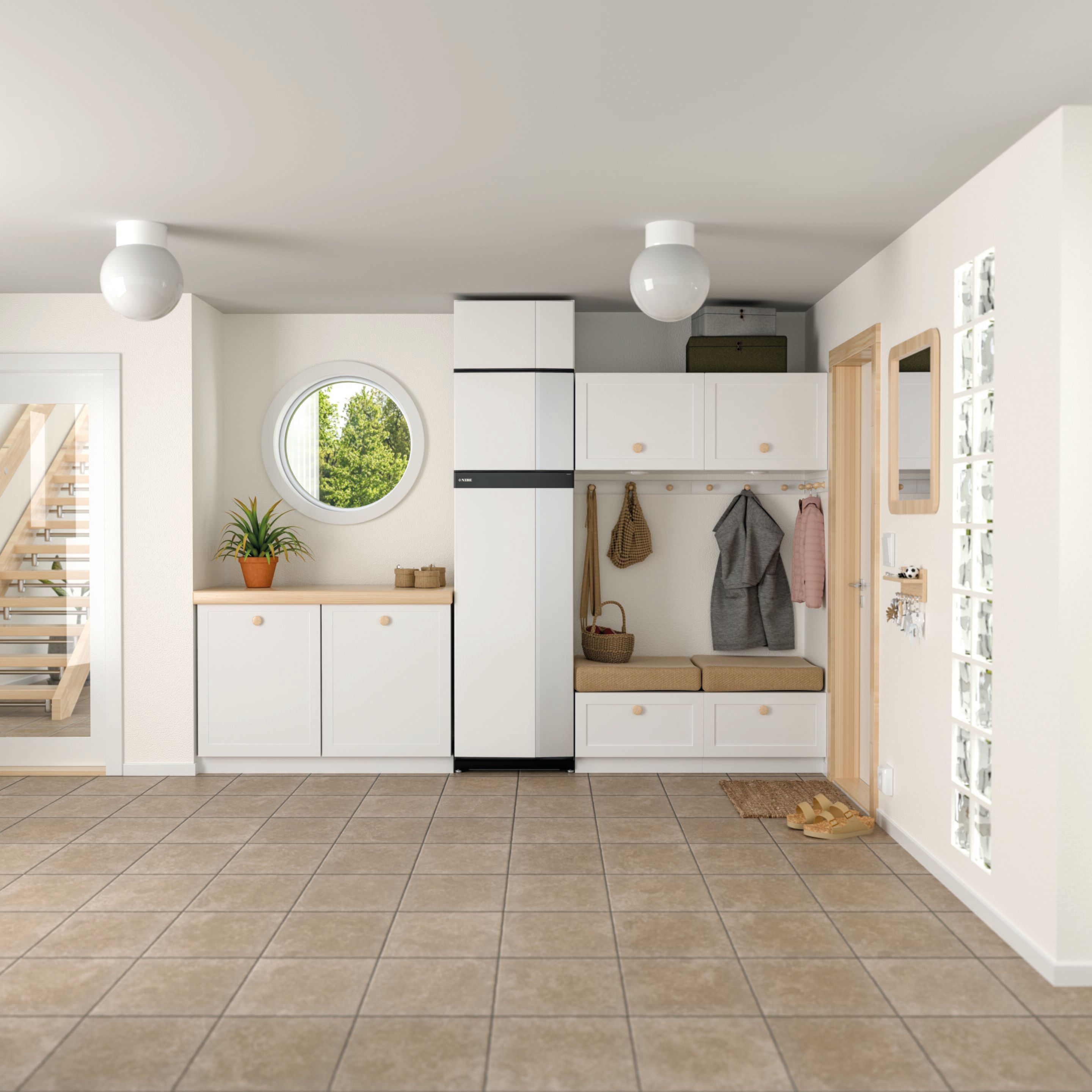 Отработанный воздушный тепловой насос NIBE серия-S ARCH-00065552 - Вид №1