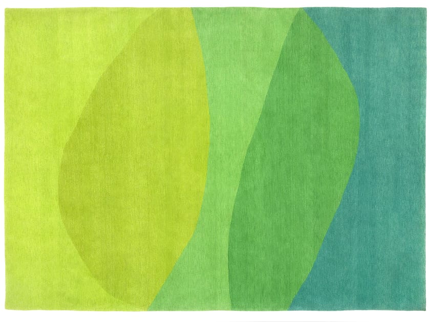 Прямоугольный ковер ручной работы Deirdre Dyson LIME JUICE ARCH-00134939