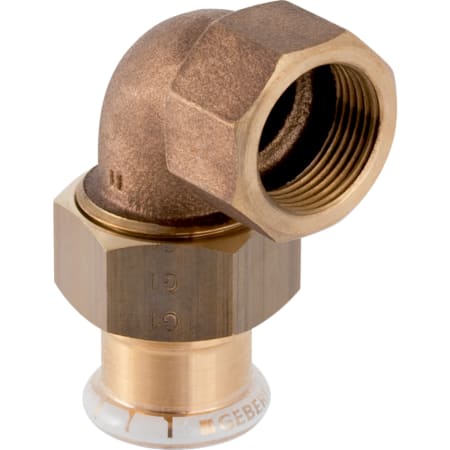 65382 Угловое штуцерное соединение Geberit Mapress из меди 90°, с внутренней резьбой Geberit 