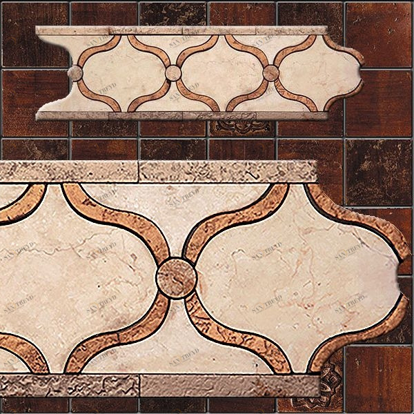 БОРДЮР ИЗ МРАМОРА GE-1 SKALINI ORNAMENTAL GE1