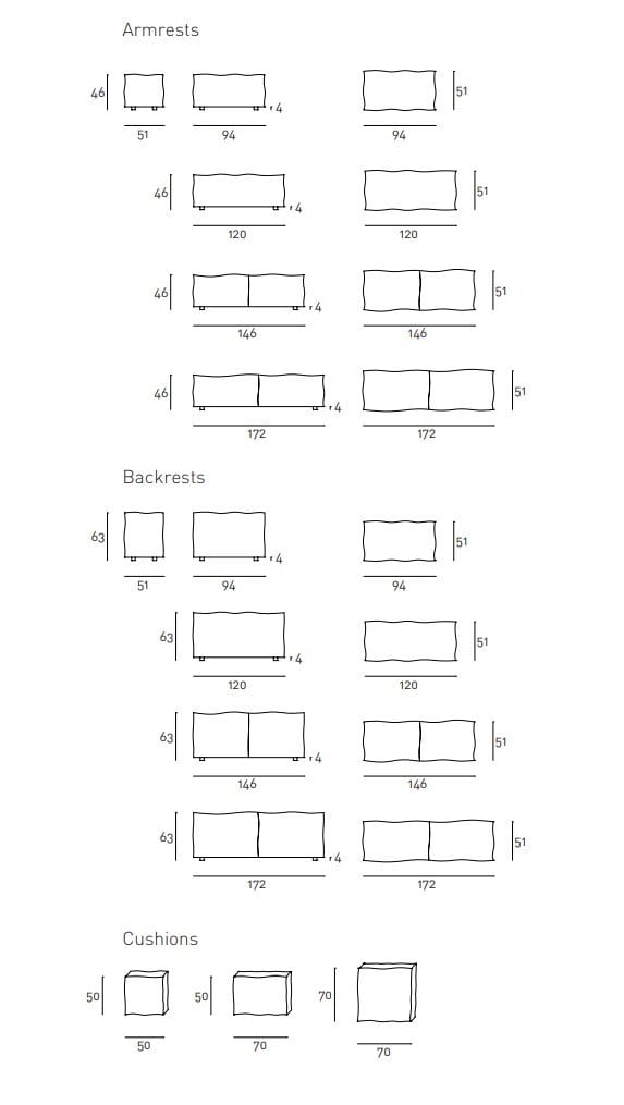 Секционный диван Living Divani Extrasoft ARCH-00022327 - Вид №3