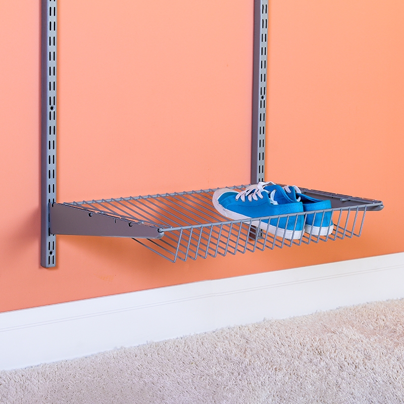 Сеточная полка для обуви , 603x306x80 мм, серый LJPS0549 Public Steel Россия  - Вид №2