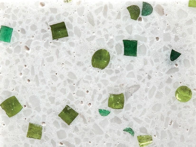 RAMA 1956 Напольная / настенная плитка из мрамора и стеклянной крошки sun-id-1353998 - Вид №4