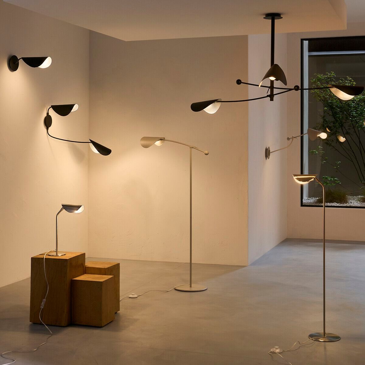 Регулируемая металлическая напольная лампа AMPM Funambule ARCH-00112442 - Вид №5