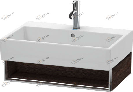 VA602605353 Тумбочка подвесная Vero Air #VA6026 684 x 431 мм Каштан темный, декор Duravit