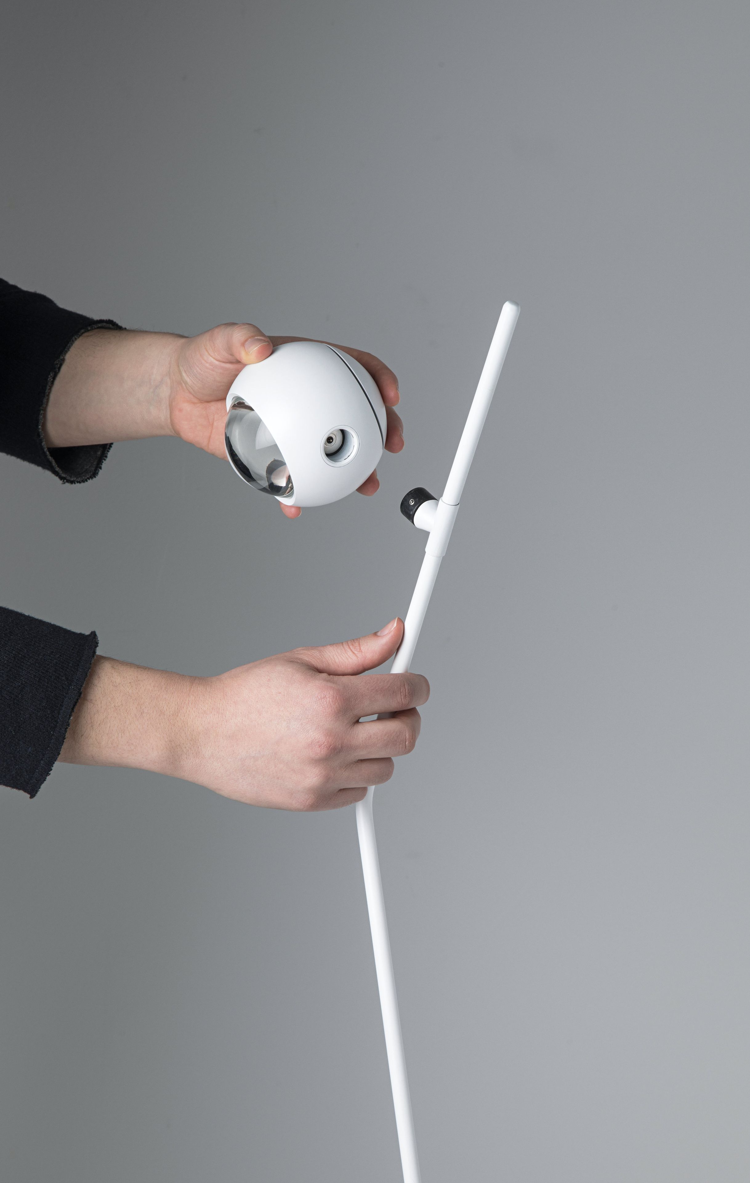 Регулируемая металлическая напольная лампа Rossini Illuminazione ARCH-00135043 - Вид №4