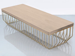 Скамейка из массива дерева