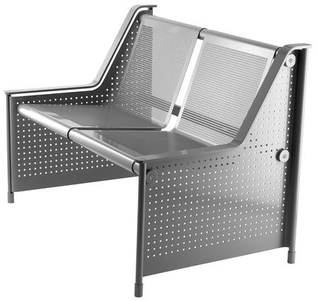 rosconi Скамья из металла со спинкой Jett sun-id-1413455 - Вид №2