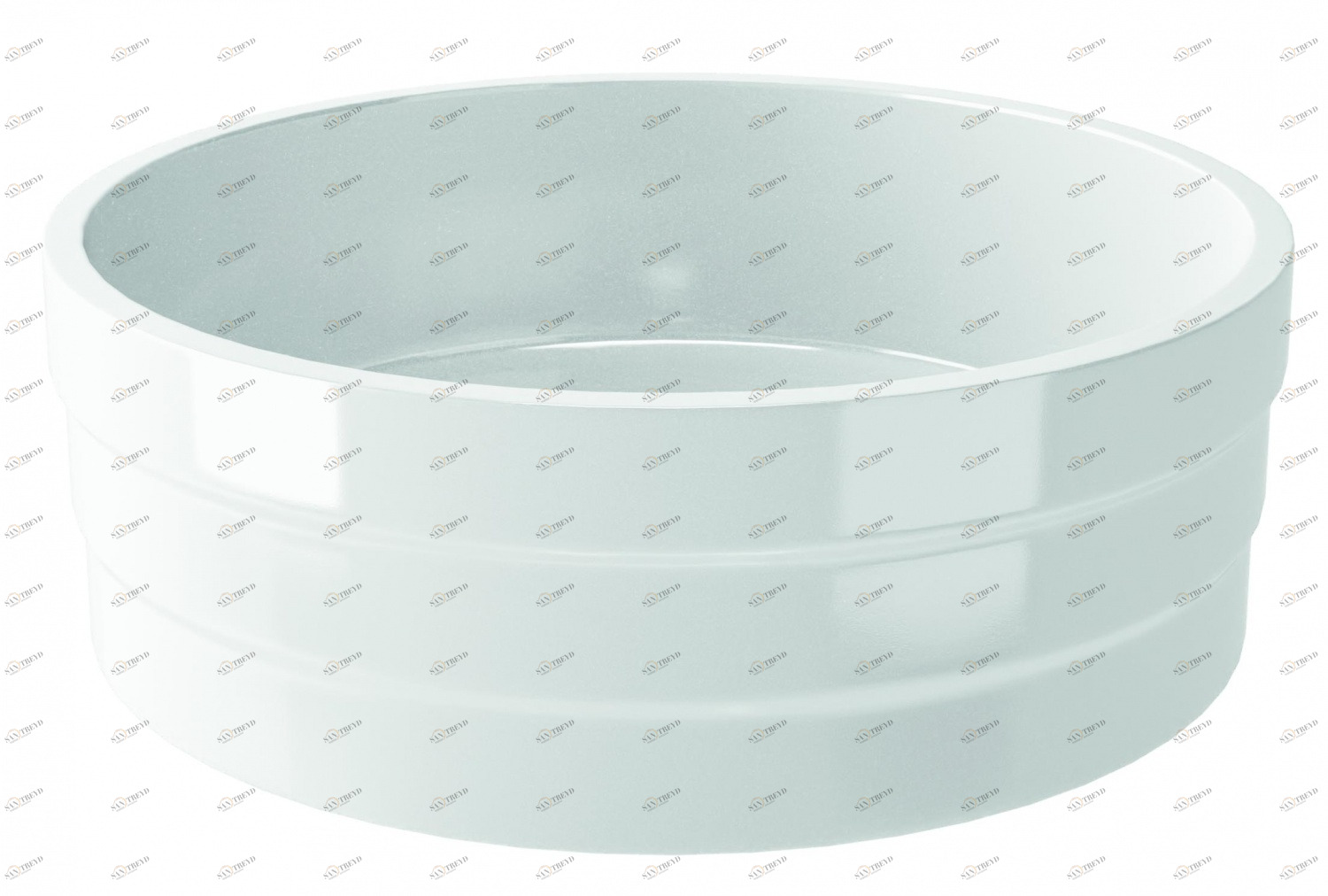 109390004 Накладная раковина на столешницу  круглая Sanindusa 