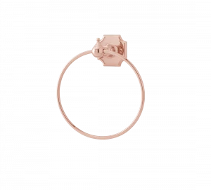 Gentry Home Держатель стакана с кристаллами Regent Розовое золото GH102718