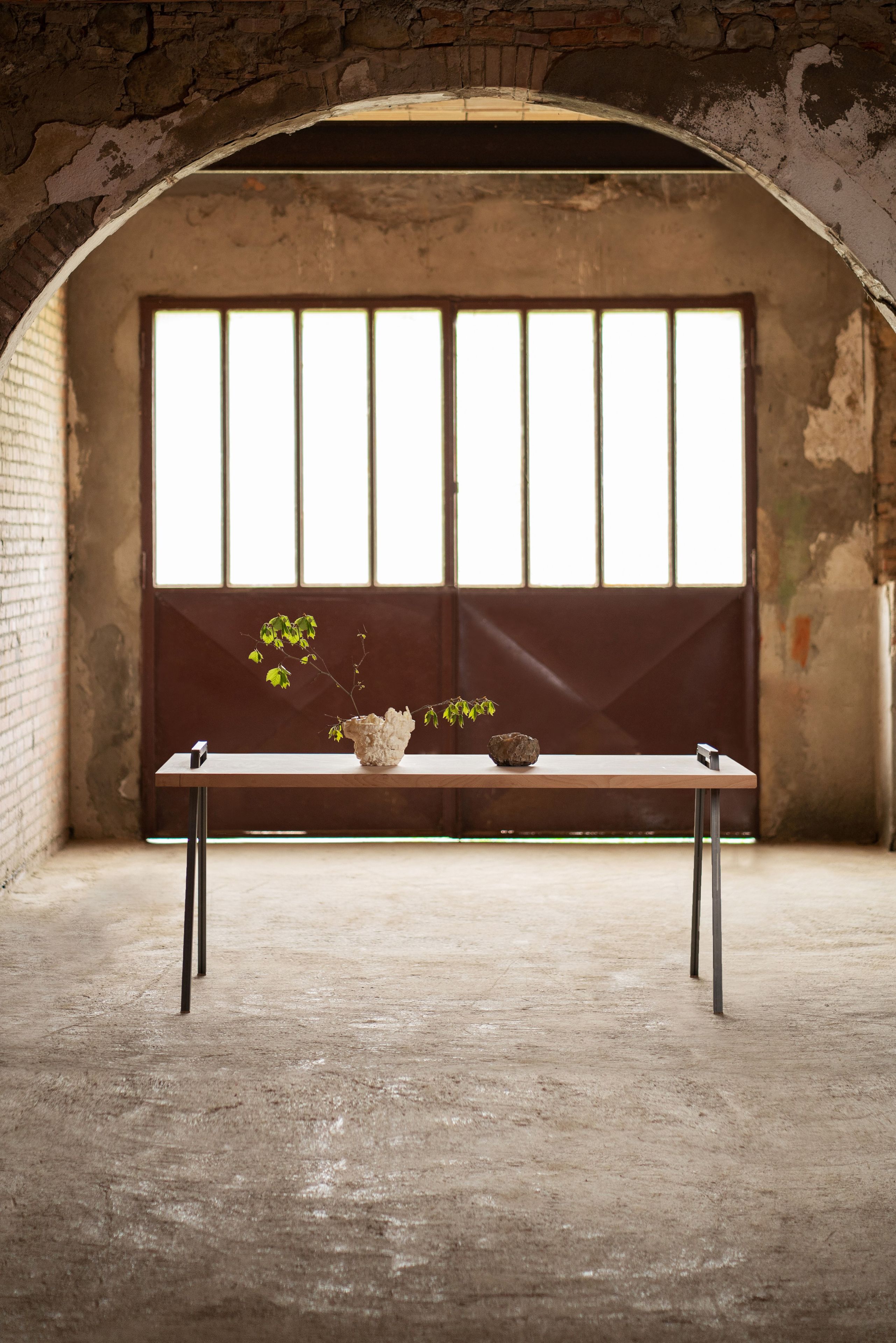 Прямоугольный стол из стали и дерева Situér LG-22 ARCH-00048355 - Вид №3