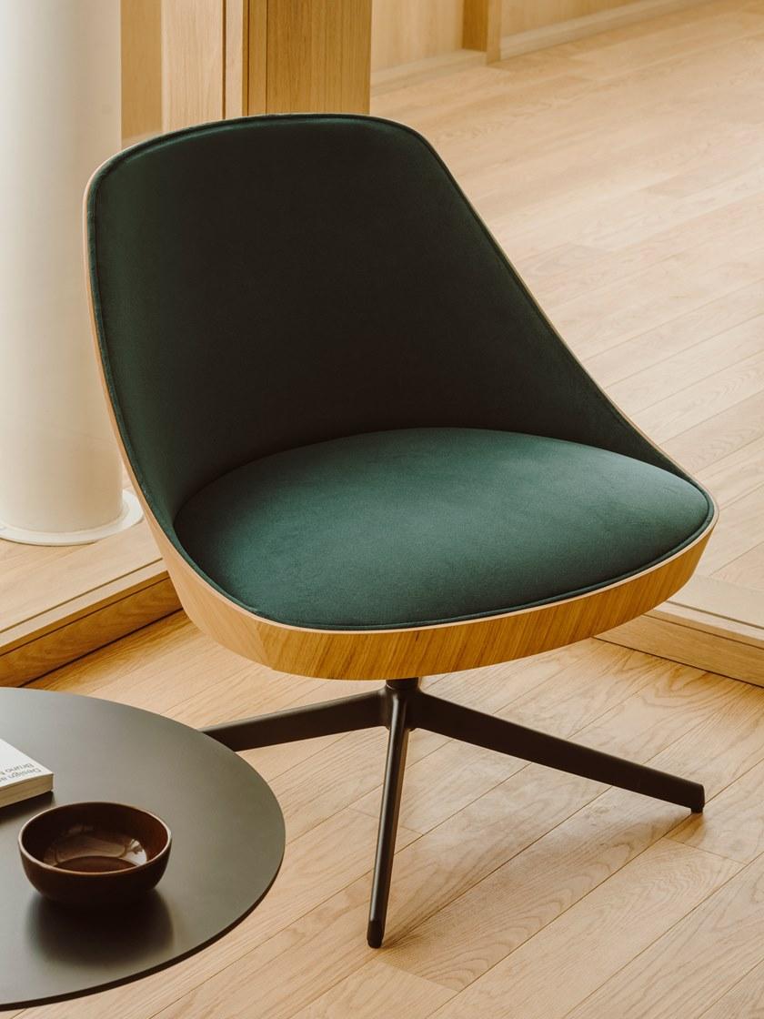 ENEA Кресло из дуба с 4-мя спицами и встроенной подушкой Kaiak sun-id-1347857 - Вид №4