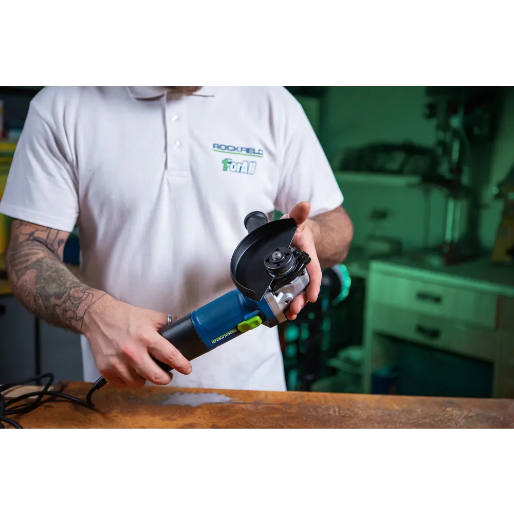 Угловая шлифмашина Rockfield RF90AG 900Вт для мастерской 89366515 STLM-0841867 - Вид №11