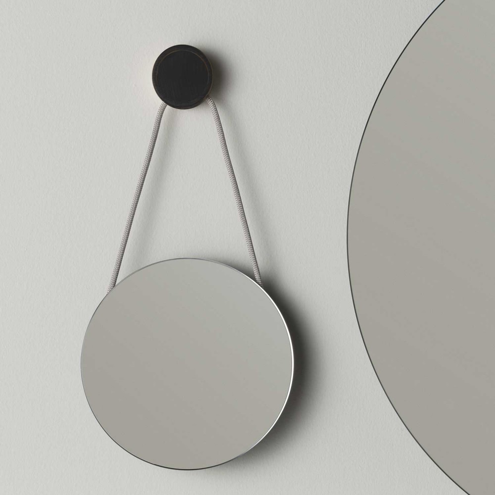 EVRGSPINNEVER Life Design Увеличительное зеркало 20 см - Кольцо ring Матовый черный - Вид №3