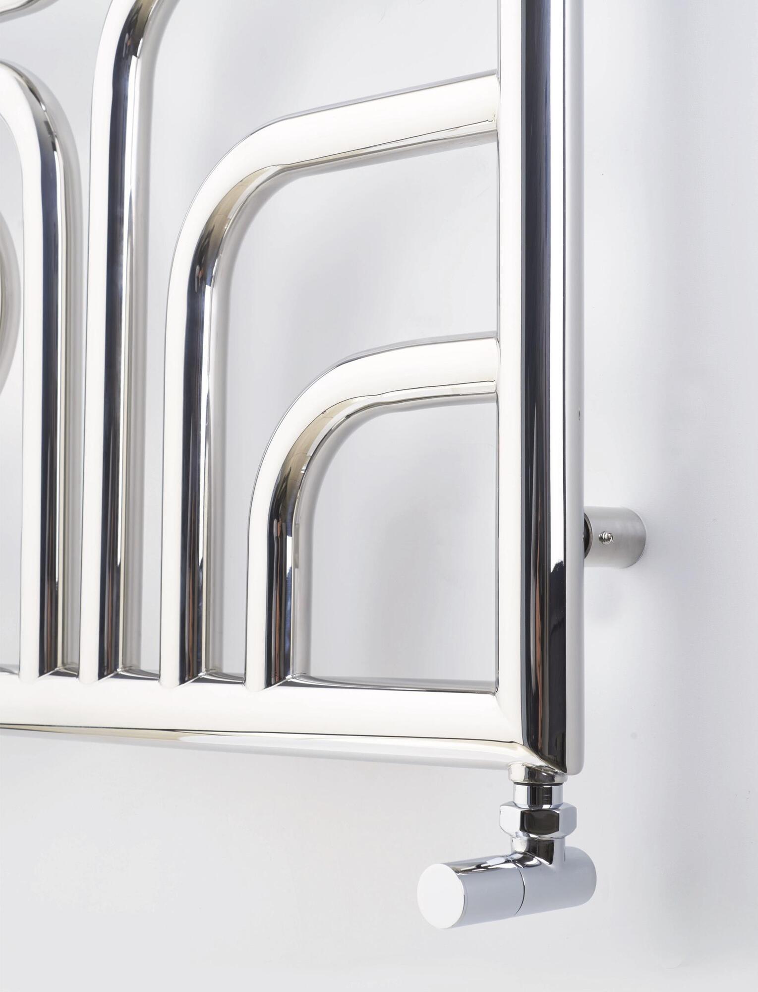 Полотенцесушитель Hammam TRENDY Stainless steel  комбинированный; электрический или водяной Сталь  - Вид №3