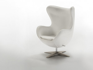 064146 Кресло белое Schuller Egg