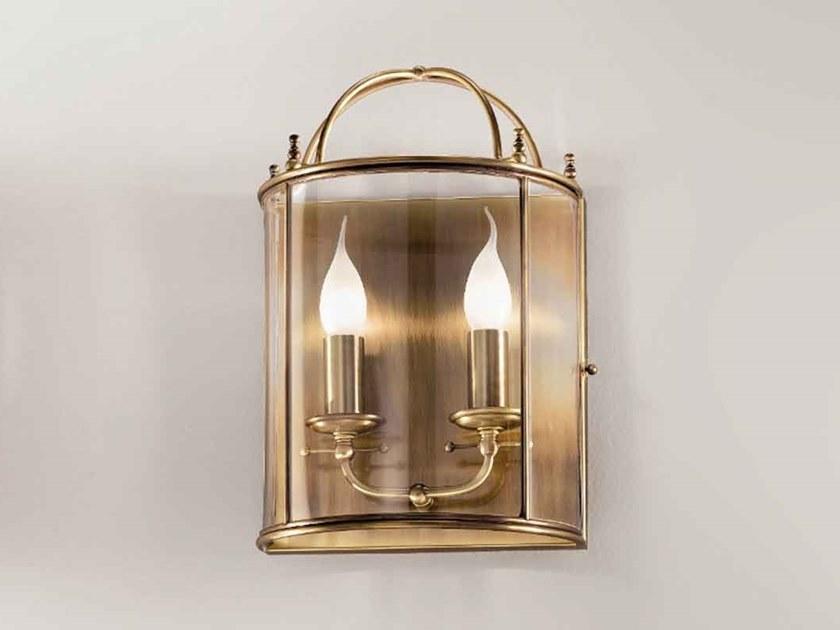 Il Fanale Настенный светильник из латуни и стекла Rilegato 503.00.80/505.00.80 - Вид №1