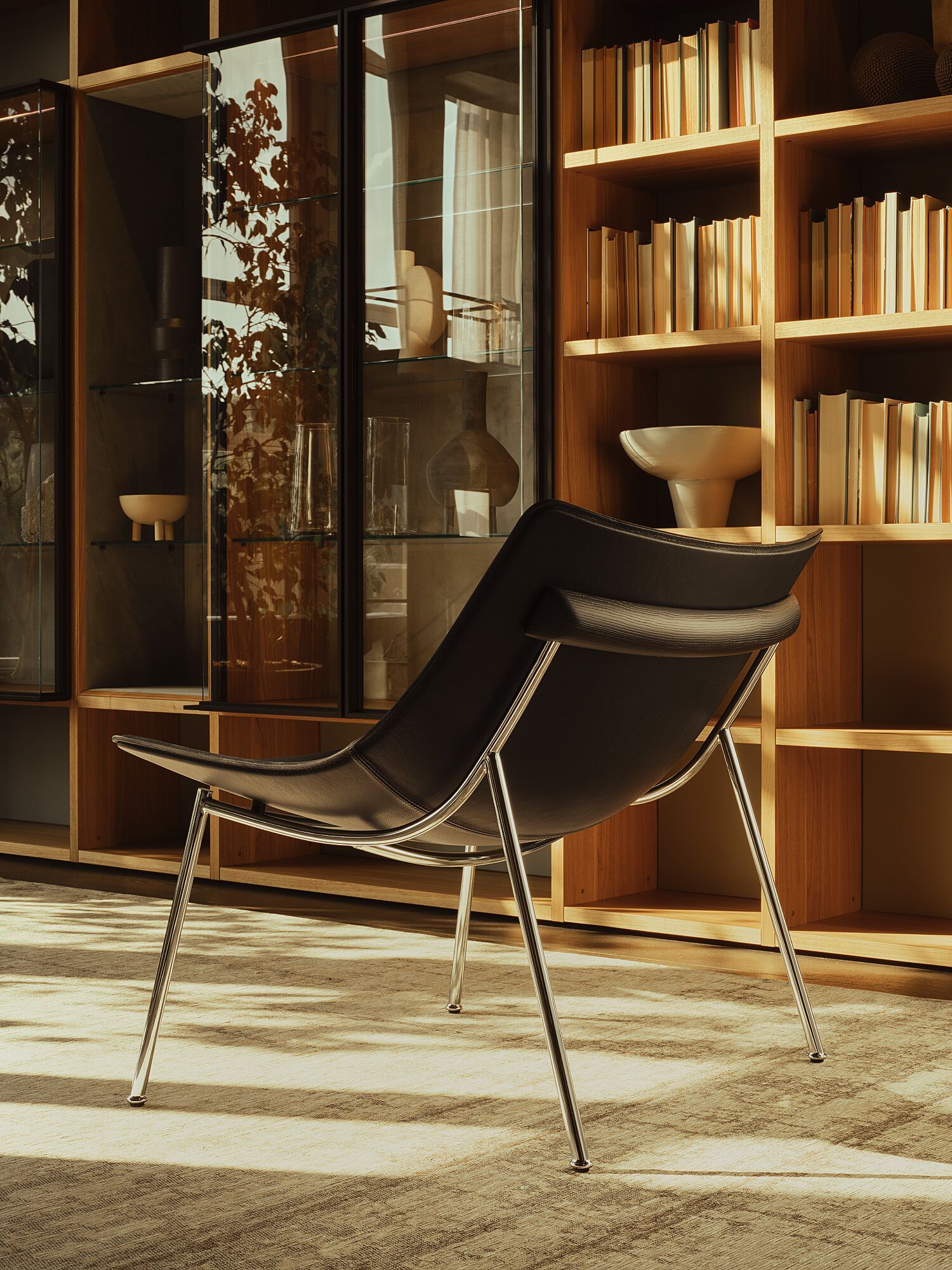 Кожаное кресло с металлическим каркасом Lema OMEGA ARCH-00151496 - Вид №12